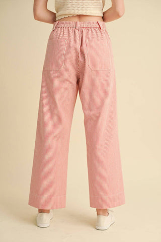 &Merci - Stripe Wide Leg Pants
