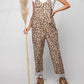 Easel - Animal Leopard Printed Jumpsuit