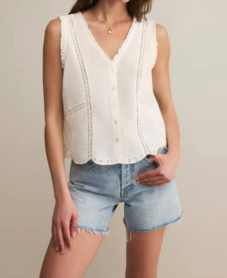 Z Supply - Tomi Embroidered Top