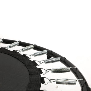 HolaHatha Foldable Mini Trampoline, 36" Round Portable Fitness Rebounder, Black