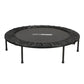 HolaHatha 48 Inch Foldable Mini Fitness Trampoline with Adjustable Handle, Black