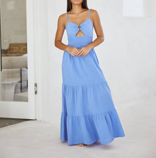 Blanco By Nature - Nayla Keyhole Maxi Dress