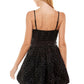 Tcec - Floral Bubble Hem Mini Dress