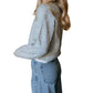 &Merci - White Trim Sweater