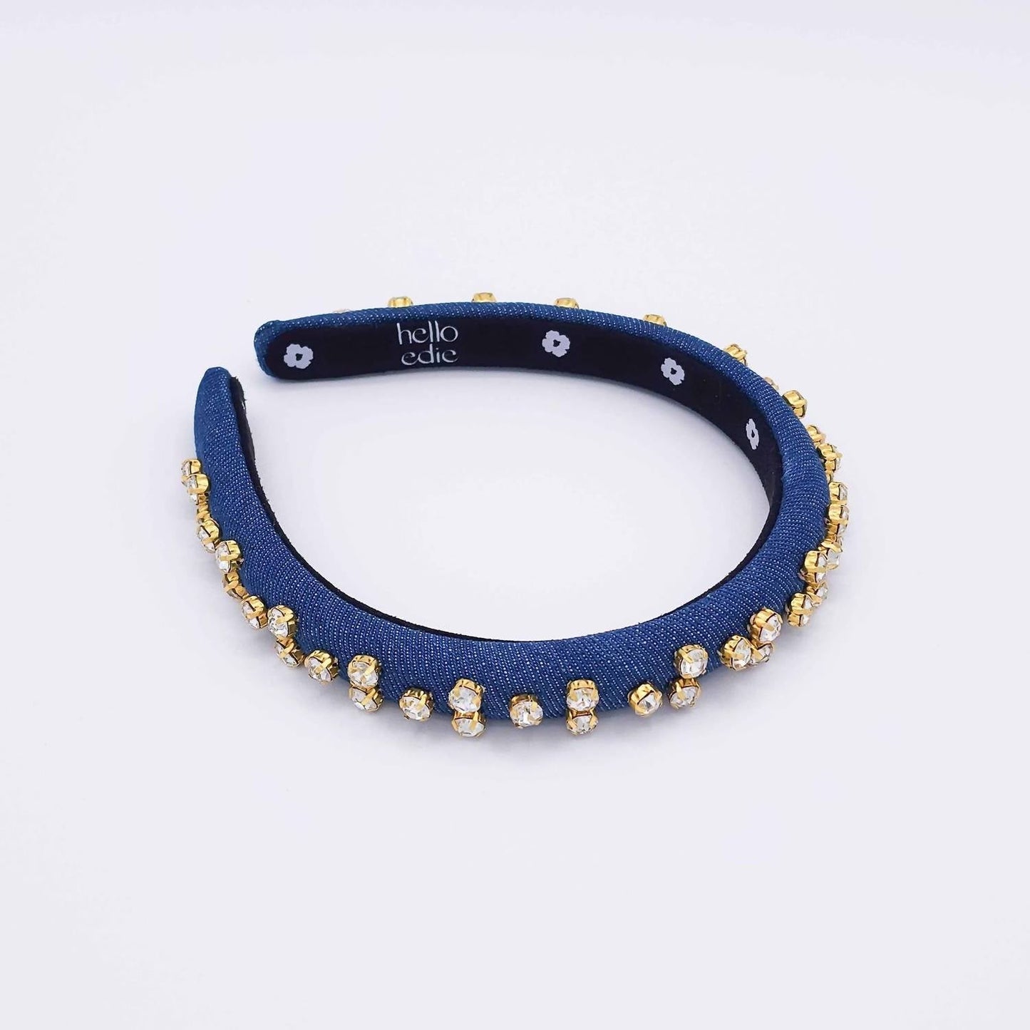Hello Edie - Women's Ultra Slim Embellished Headband