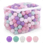 BalanceFrom Fitness 2.3" Crush Proof Play Pit Balls w/Storage Bag, 400 Count