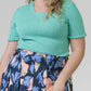 Tanya Taylor - Molly Short Sleeve Knit Top - Plus