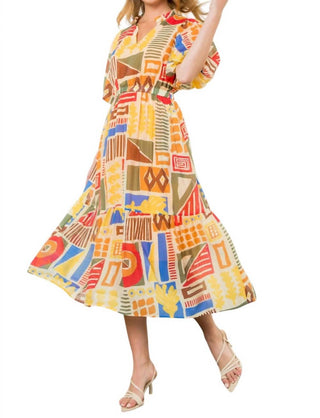 Thml - Abstract Print Dress