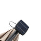 10ft Solar LED Offset Hanging Market Patio Umbrella (Khaki)