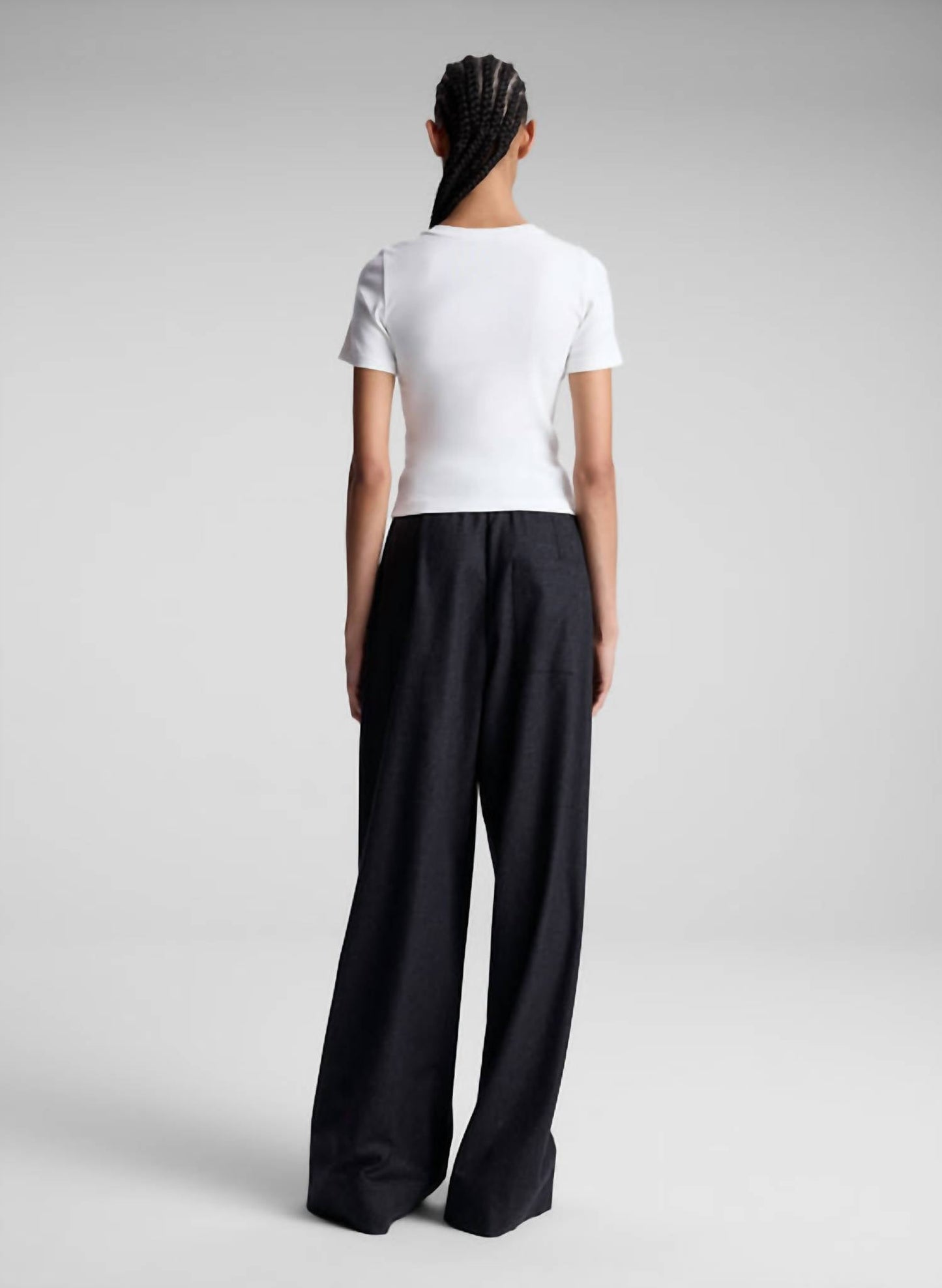 A.L.C. - Paloma Cotton Rib Baby Tee