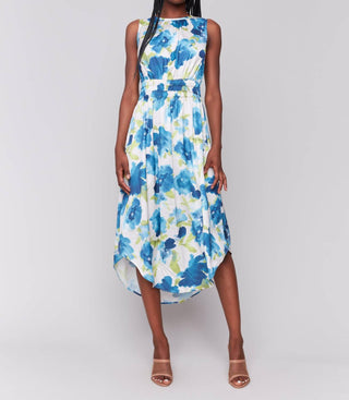 Charlie B - Sleeveless Printed Flowy Dress