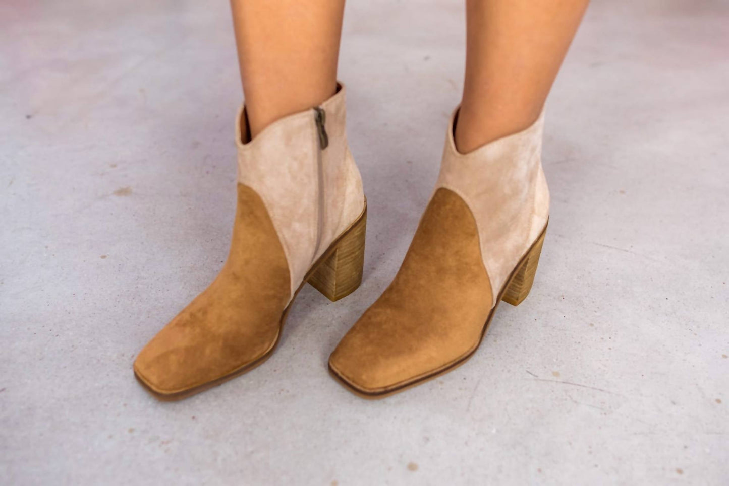 Beast Fashion - Bailey Two Tone Boot