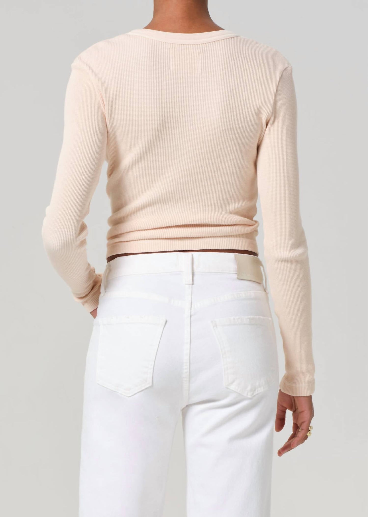 Citizens Of Humanity - Pilar Crewneck Long Sleeve Top