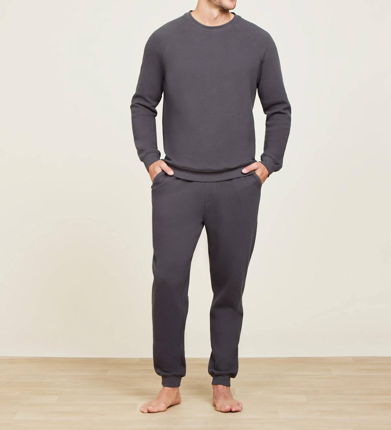 Barefoot Dreams - Waffle Knit Raglan Pullover