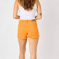Judy Blue - Mid Rise Fray Hem Shorts