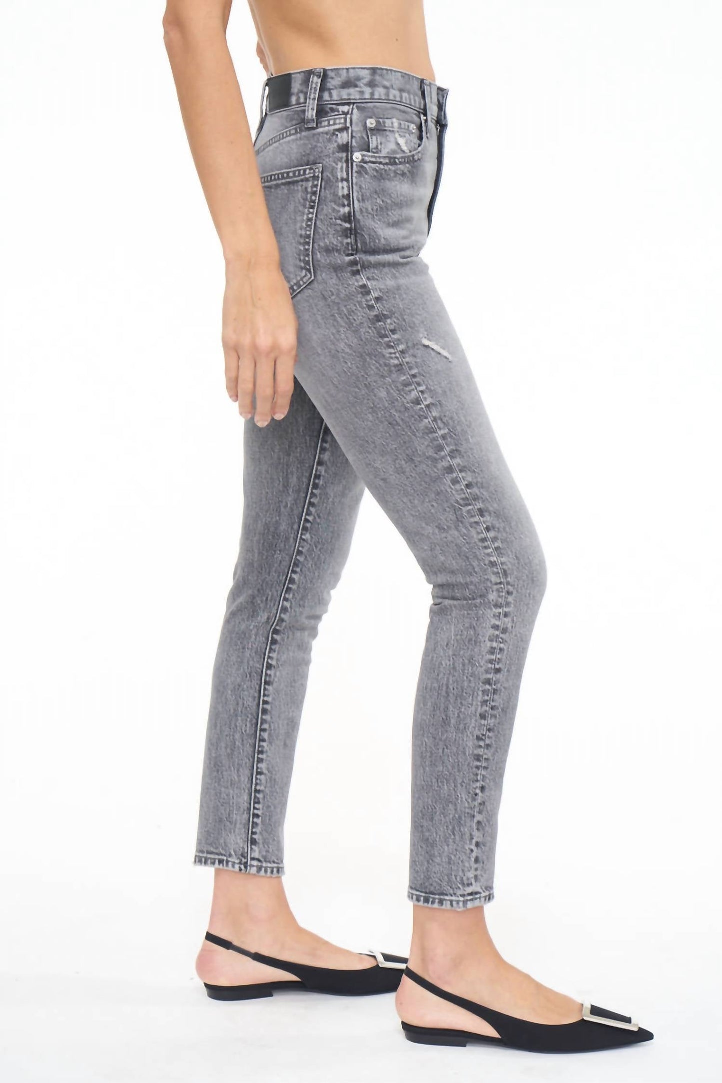 Pistola - Kate High Rise Slim Straight Jean
