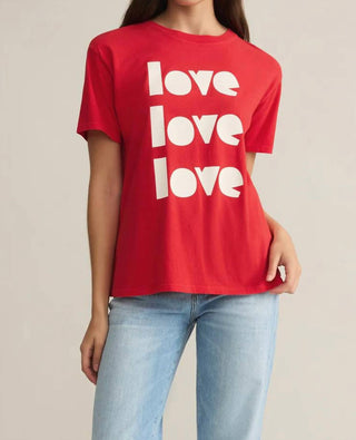 Z Supply - IN LOVE BOYFRIEND TEE
