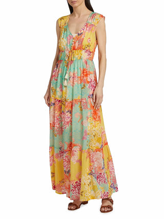 Johnny Was - maje tiered maxi dress
