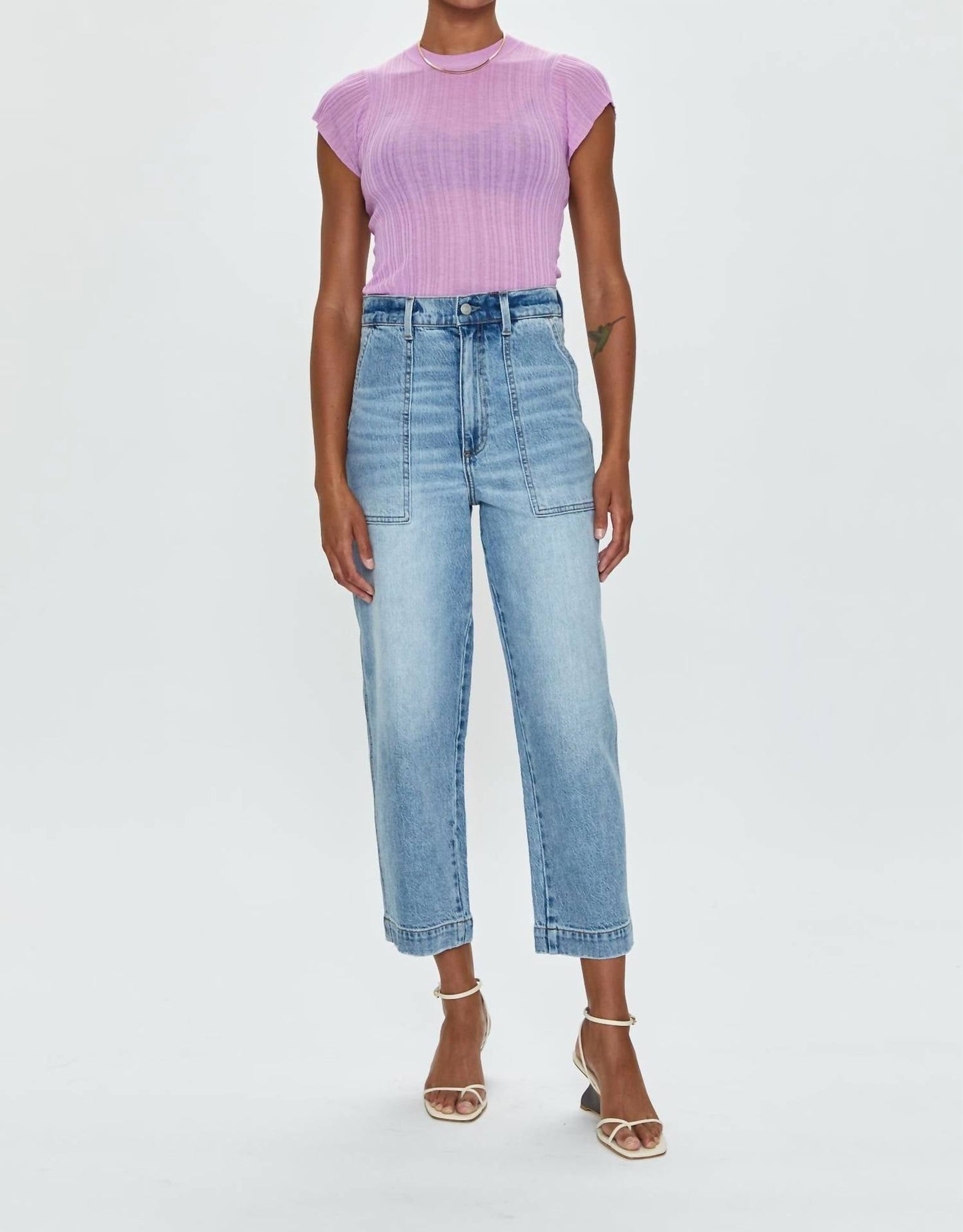 Pistola - Turner Super High Rise Barrel Jeans