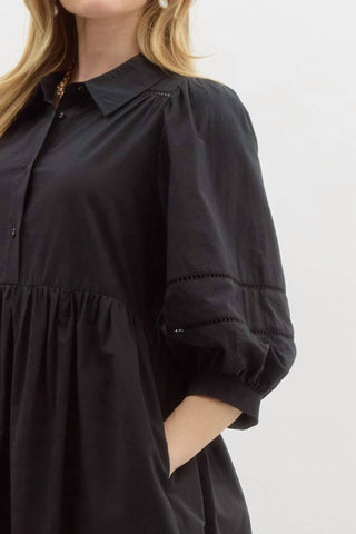 Entro - Floral Hem Midi Dress