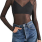 Steve Madden - Azure Mesh Bodysuit