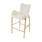 Fabric Counter Height Bar Stools (Set of 2)