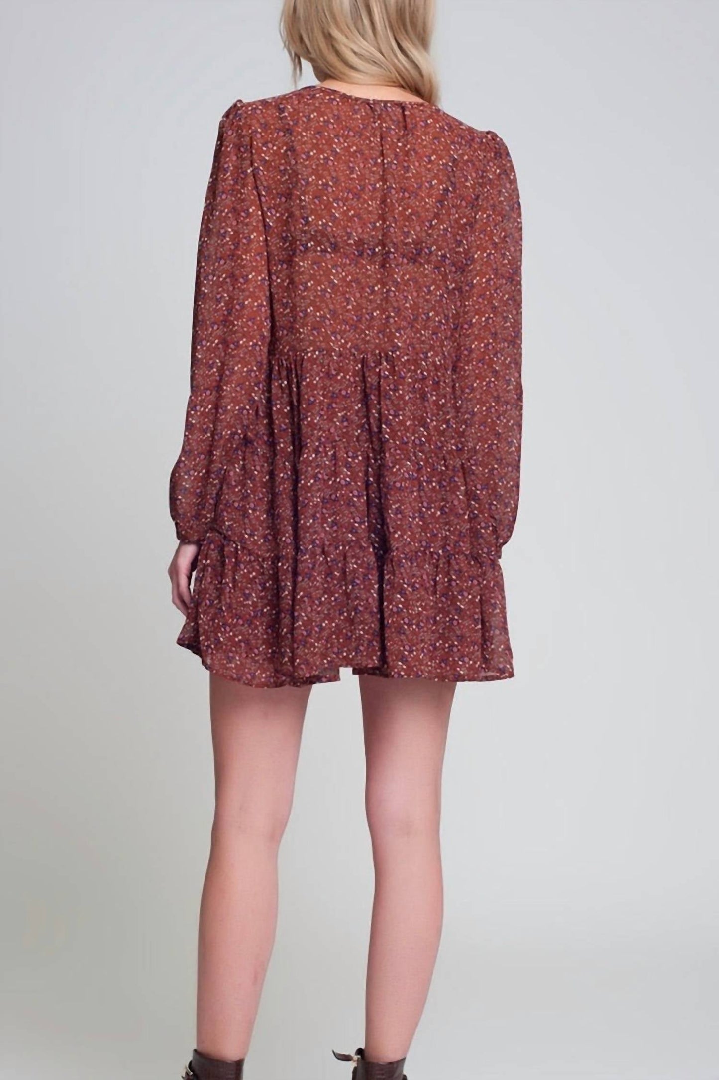 124 Voltaire - Hey Girl Babydoll Chiffon Dress