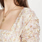 Free People - She’s A Dream Floral Powder Combo Maxi Dress