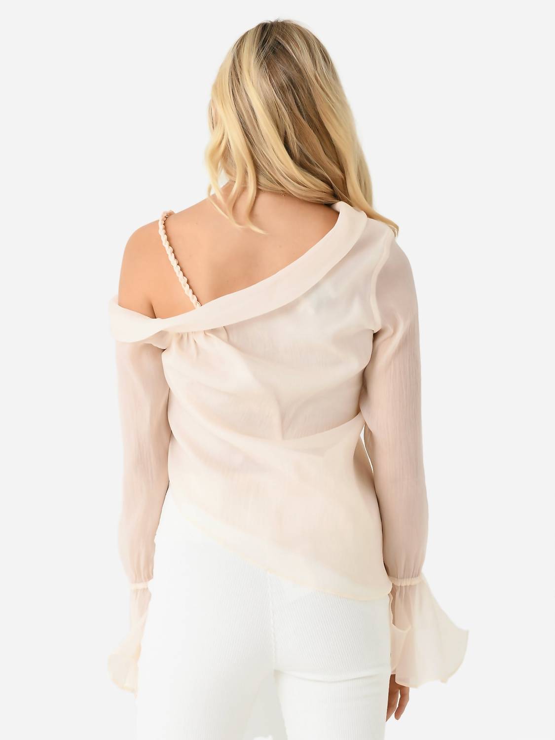 Aje. - Edith Draped Top