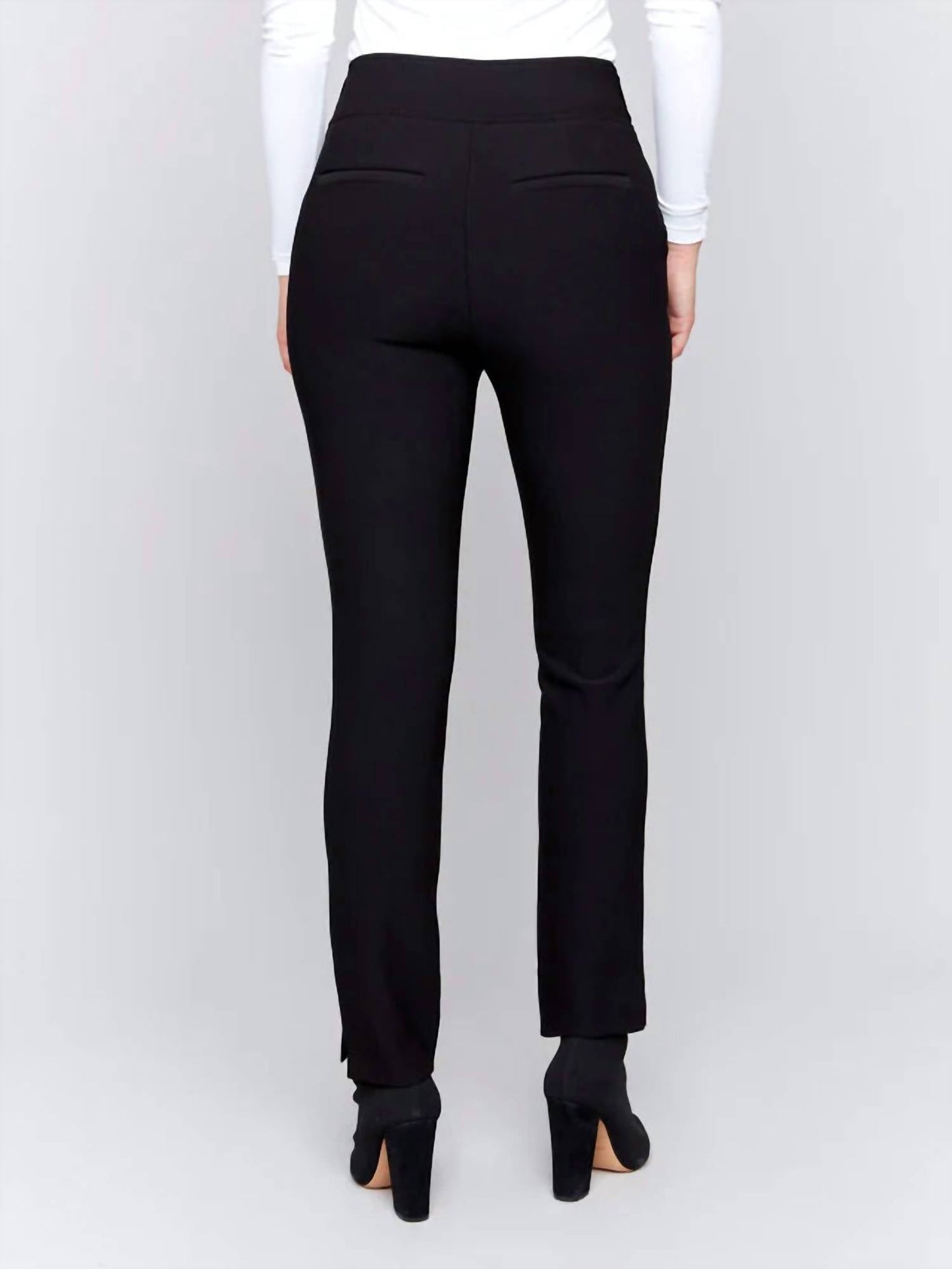 Charlie B - Crepe Slim Fit Pant