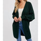 Bluivy - Batwing Sleeve Open Cardigan