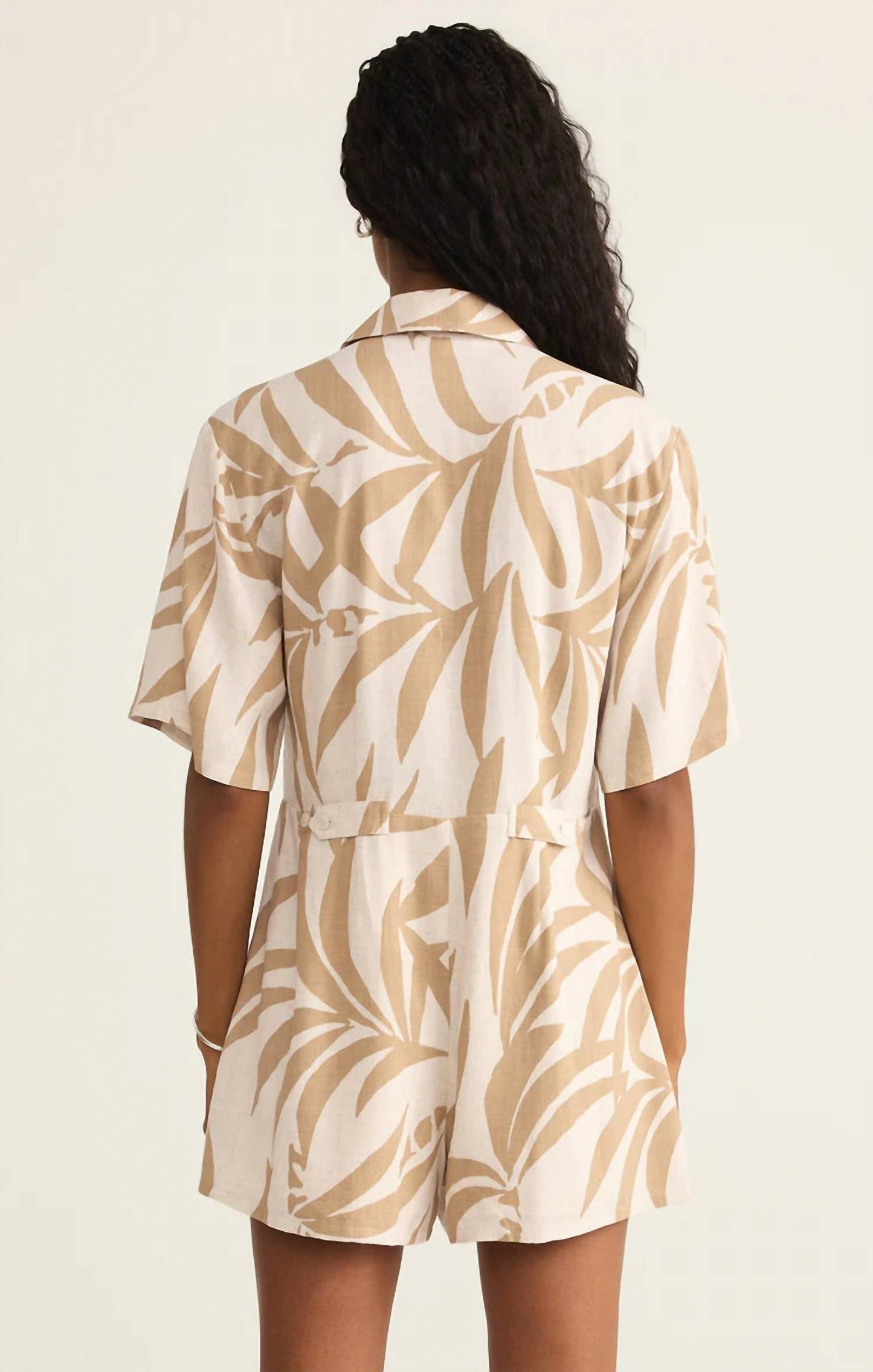 Z Supply - Marcel Tropical Palm Romper
