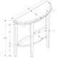 Accent Console Table For Entryway, Space-Saving Profile