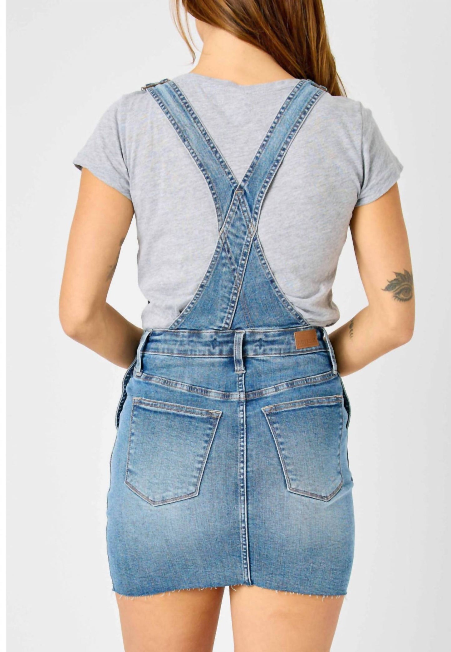 Judy Blue - Fancy Like Denim Overall Skirt