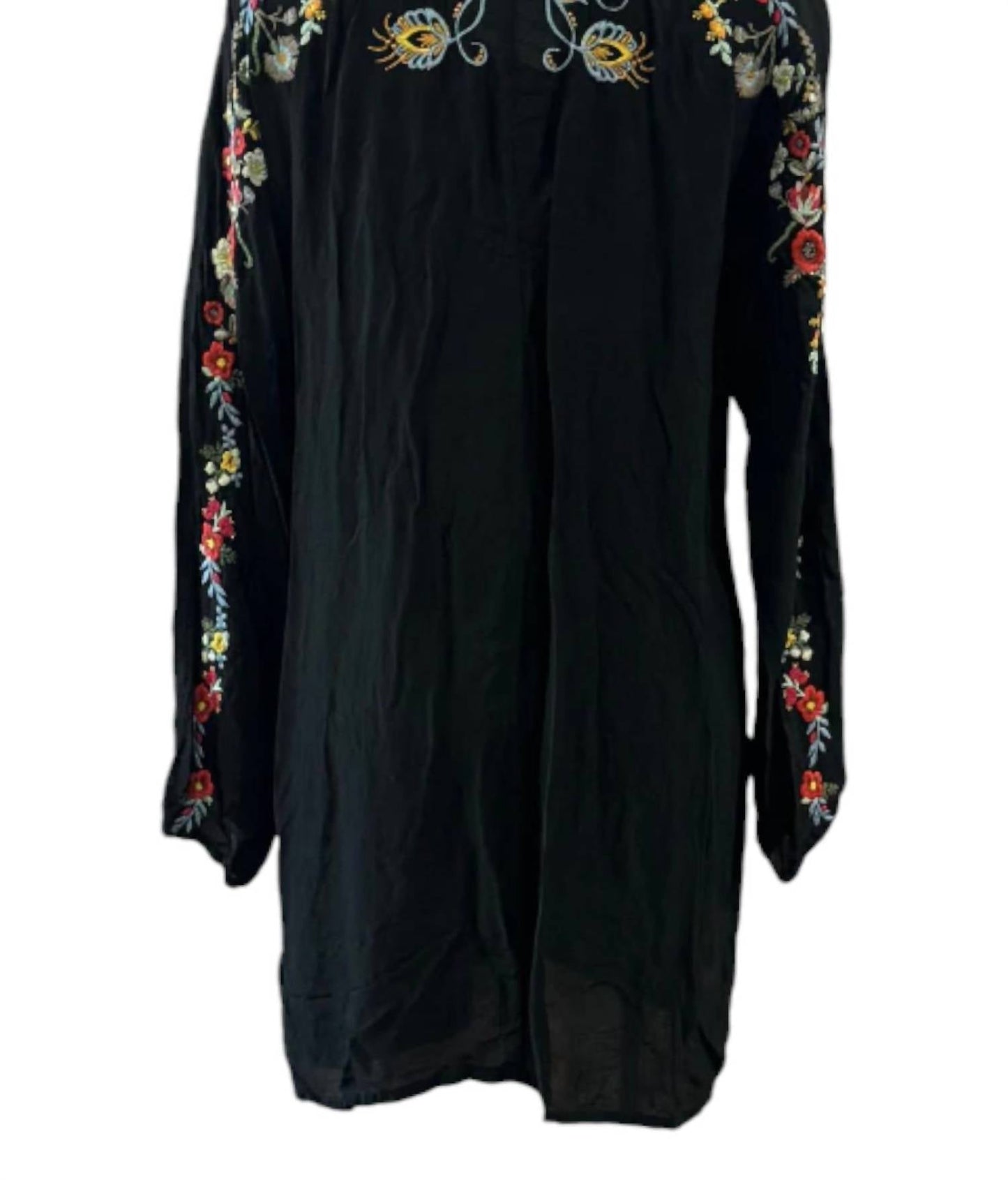 Johnny Was - Embroidered Flower Top