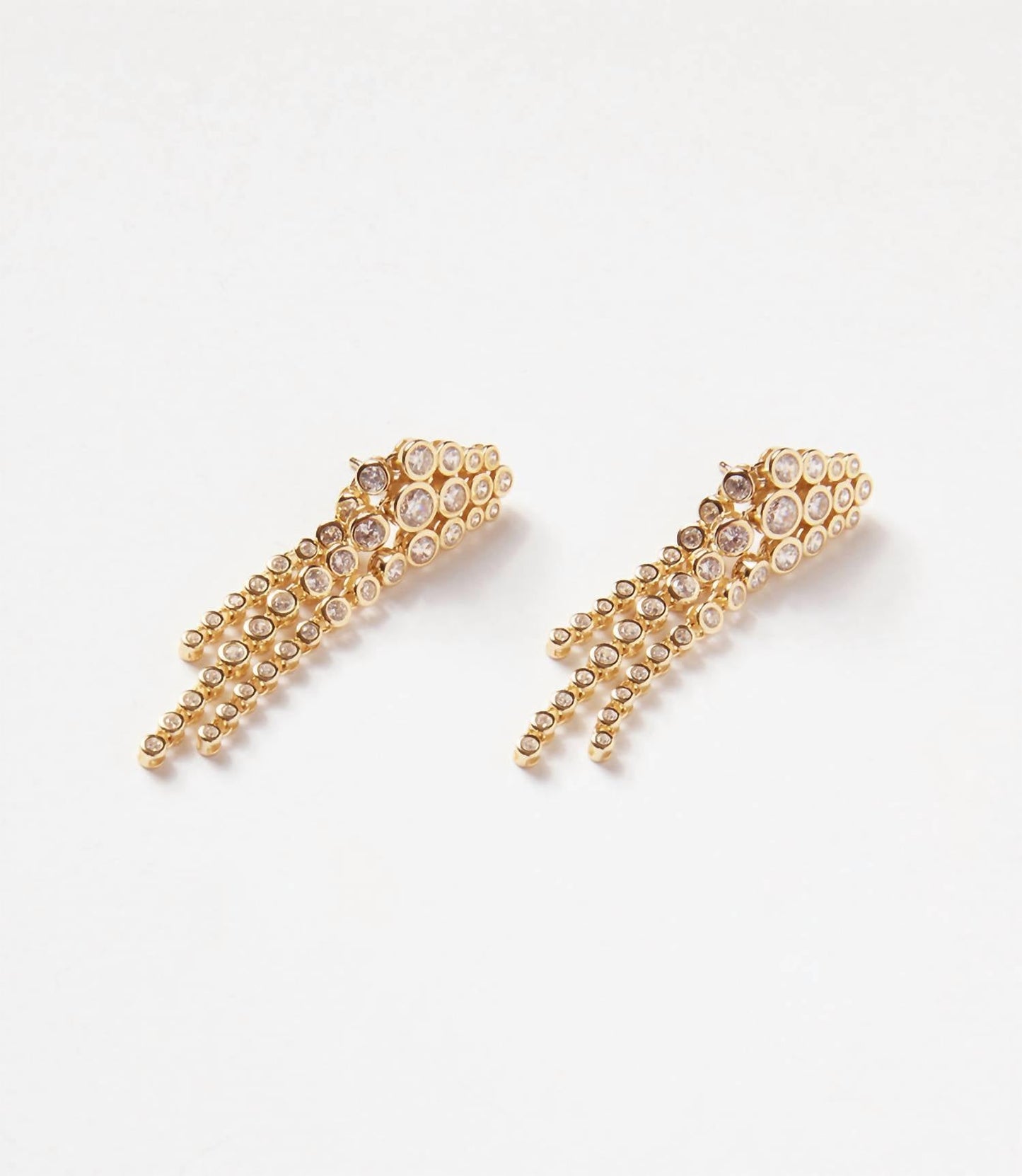 Native Gem - Women's Dangling Gemstone Earrings