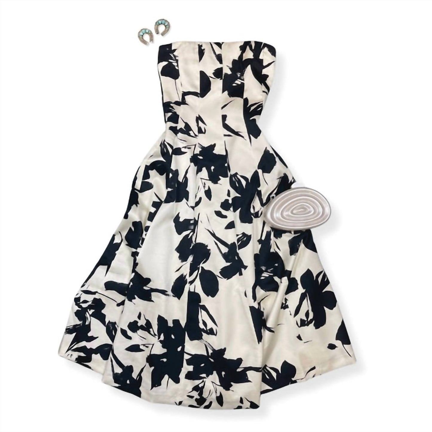 2.7 August Apparel - Flounced Midi Dress