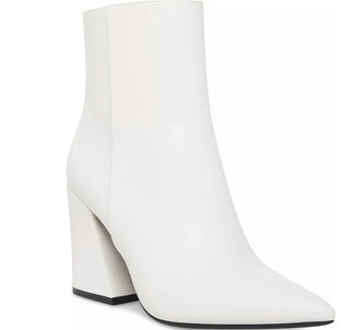 Steve Madden - Women's Pointed Toe Flared Heel Bootie