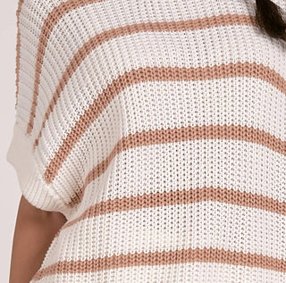 Elan - Crewneck Striped Sweater