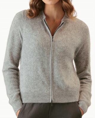 27 Miles Malibu - Elyse Fuzzy 2 Way Zip Cardigan