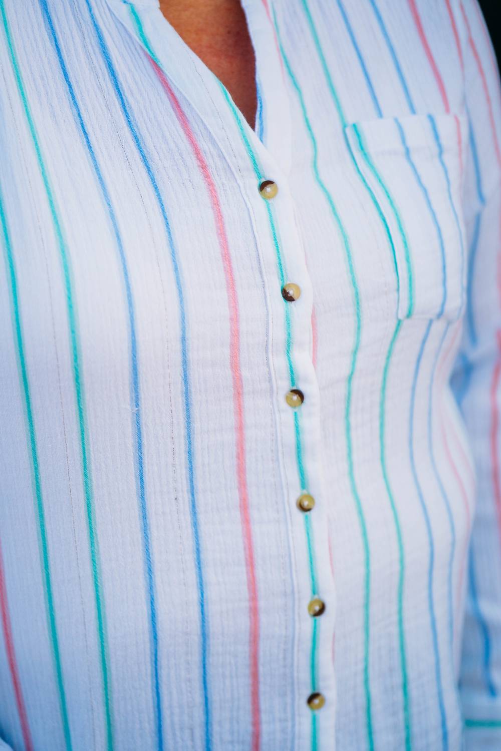 Fdj - Monte Carlo Stripe Top