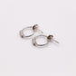 Italian Mini Sterling Silver Hoop Earrings