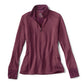 Women's Horseshoe Hills Quarter Zip Pullover - Port