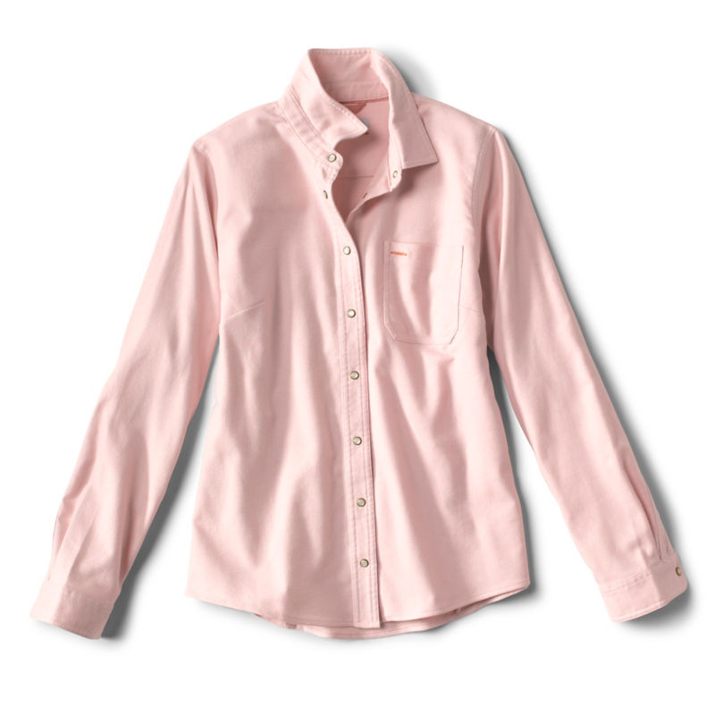 Women's Mid Mountain Brushed Flannel Shirt - Pale Clay