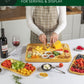 Cheese Board Set with Side Trays