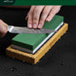 Whetstone Knife Sharpening Kit, White/Green