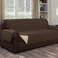 Water Resistant Reversible Couch Cover - Comes in 3 Sizes & 4 Colors!
