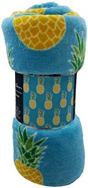 Soft Fleece Throw Blanket 50x60 – Lightweight Cozy Bed Couch Sofa Blanket for All Seasons