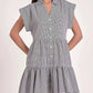 Elan - Cap Sleeve Seersucker Dress