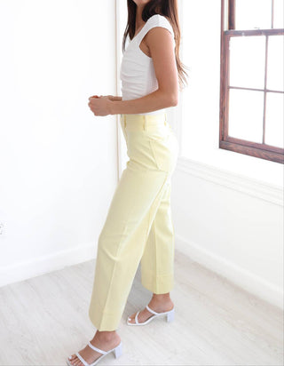 Pistola - Women's Penny Pintuck Wide Leg Jeans